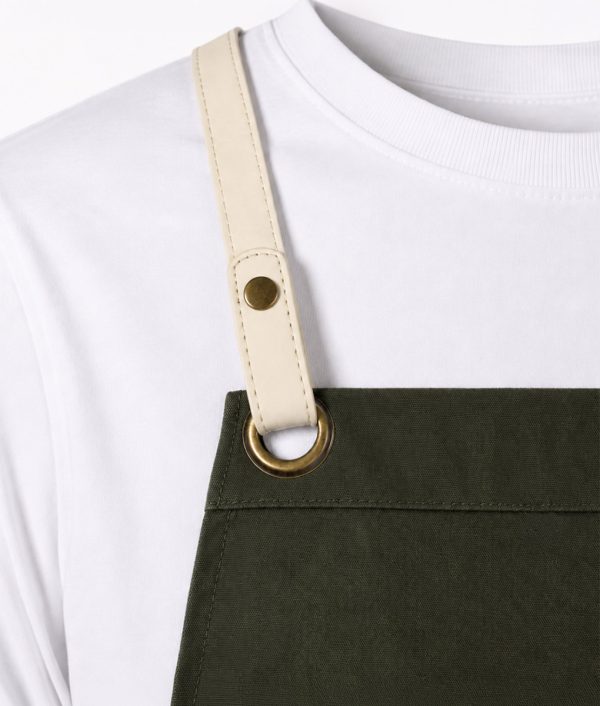 Perry Crossback Canvas Apron by Club Chef Aprons 111